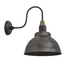 Industville - Swan Neck Dome Wall Light - 13 Inch - thumbnail 4
