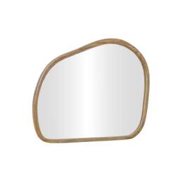Industville - Rutland Organic Wood Wall Mirror - 43 Inch - Natural - thumbnail 5
