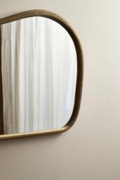 Industville - Rutland Organic Wood Wall Mirror - 43 Inch - Natural - thumbnail 4