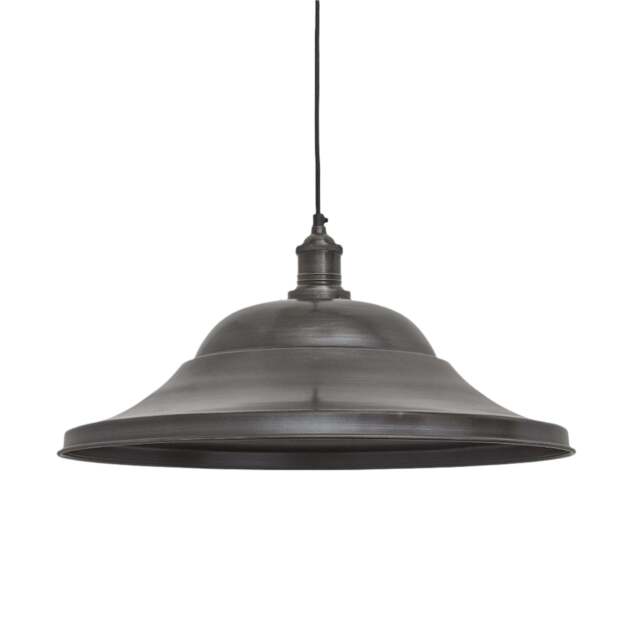 Industville - Brooklyn Giant Hat Pendant - 21 Inch - Pewter - image 1