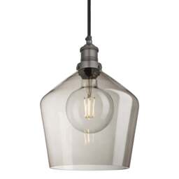 Industville - Brooklyn Glass Schoolhouse Pendant Light - 10 Inch - thumbnail 6