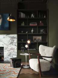 Industville - Noho Dome Pendant Light - 12 Inch - Brass Holder - thumbnail 4