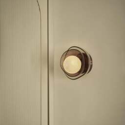 Industville - Dulwich Layered Glass Wall Light  - Mocha - thumbnail 4
