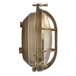 Industville - Bulkhead Outdoor & Bathroom Round Wall Light - 8 Inch - thumbnail 5