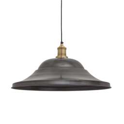Industville - Brooklyn Giant Hat Pendant - 21 Inch - Pewter - thumbnail 1