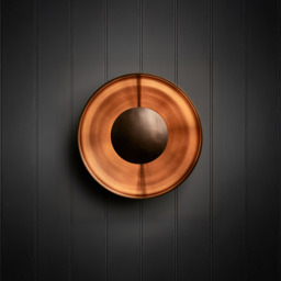 Industville - Boston Round Metal Diffuser Wall Light - thumbnail 3