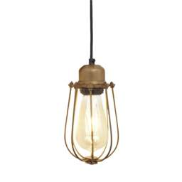 Industville - Orlando Wire Cage Pendant - 4 Inch