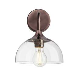 Industville - Chelsea Glass Dome Wall Light - 8 Inch - thumbnail 7