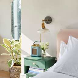 Industville - Brooklyn Glass Dome Wall Light - 8 Inch - thumbnail 3