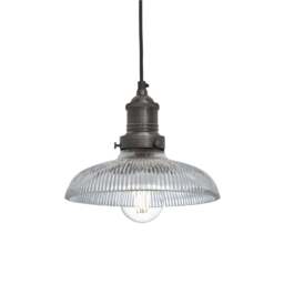 Industville - Brooklyn Glass Dome Pendant - 8 Inch - thumbnail 6
