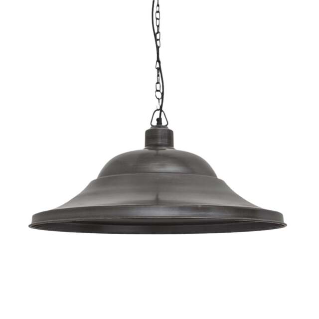 Industville - Brooklyn Giant Hat Pendant - 21 Inch - Pewter - Chain Holder - image 1
