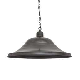 Industville - Brooklyn Giant Hat Pendant - 21 Inch - Pewter - Chain Holder - thumbnail 1