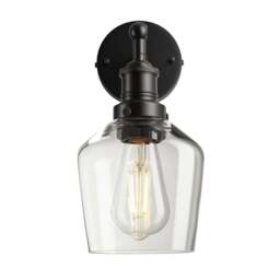 Industville - Brooklyn Glass Schoolhouse Wall Light - 5.5 Inch - thumbnail 6