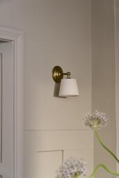 Industville - Orlando Empire Wall Light - Light Natural Cotton - thumbnail 3