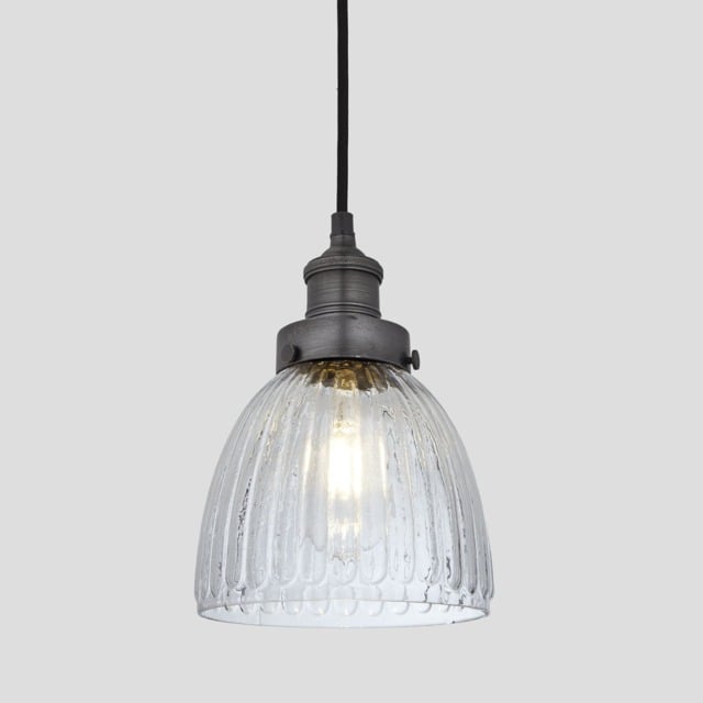 Industville - Brooklyn Glass Cone Pendant Light - 7 Inch - image 1