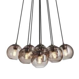 Industville - Preston Glass Globe 9 Wire Cluster Lights - 7 Inch - thumbnail 5