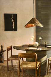 Industville - Sea Grass Giant Hat Pendant Light - Natural - thumbnail 4