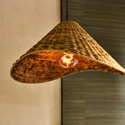 Industville - Sea Grass Giant Hat Pendant Light - Natural - thumbnail 3