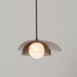 Industville - Dulwich Layered Glass Pendant  Light  - Mocha - thumbnail 4