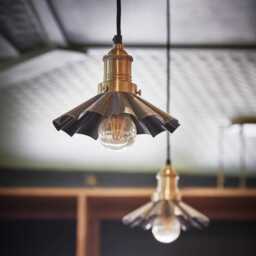 Industville - Brooklyn Umbrella Pendant - 8 Inch - thumbnail 3