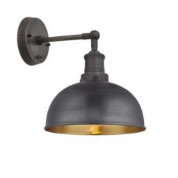 Industville - Brooklyn Dome Wall Light - 8 Inch - thumbnail 5