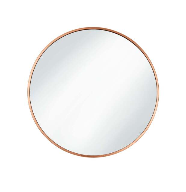 Industville - Urban Round Wall Mirror - 24 inch - image 1