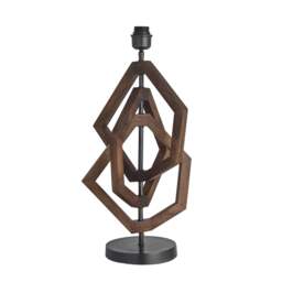 Industville - Wooden Geometric Polygon Table Lamp - thumbnail 5