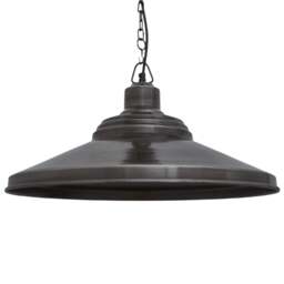 Industville - Brooklyn Giant Step Pewter Pendant - 18 Inch - Chain Holder - thumbnail 1