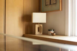 Industville - Travertine Rectangular Table Lamp - thumbnail 5