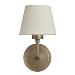 Industville - Albany Wall Light - Natural Cotton Shade - thumbnail 1