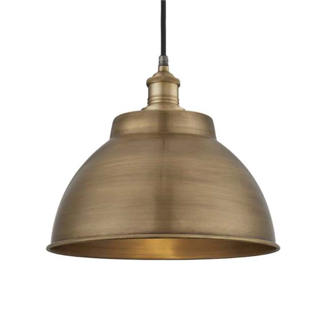 Industville - Brooklyn Outdoor & Bathroom Dome Pendant - 13 Inch - image 1