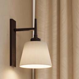 Industville - Henley Wall Light - Natural Cotton Shade - thumbnail 3