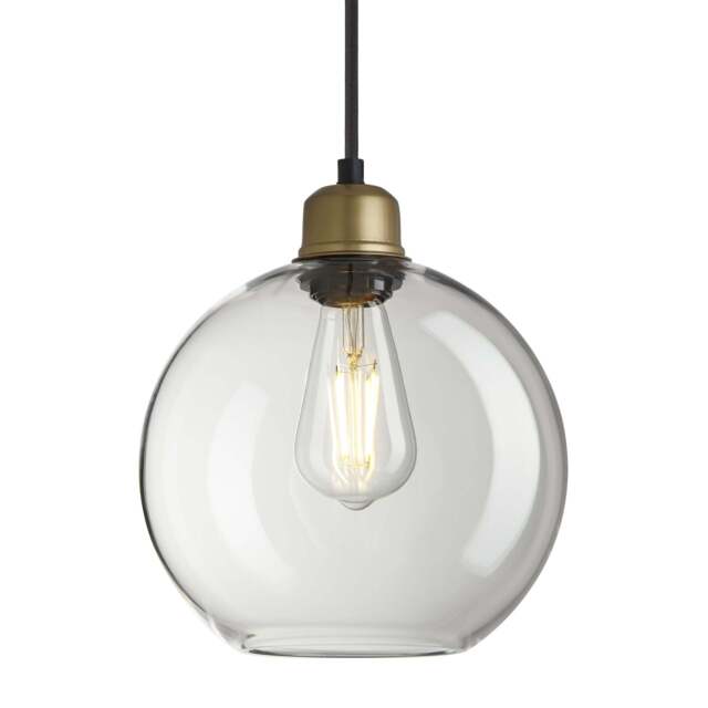 Industville - Orlando Glass Globe Pendant - 9 Inch - image 1