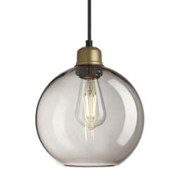 Industville - Orlando Glass Globe Pendant - 9 Inch - thumbnail 4
