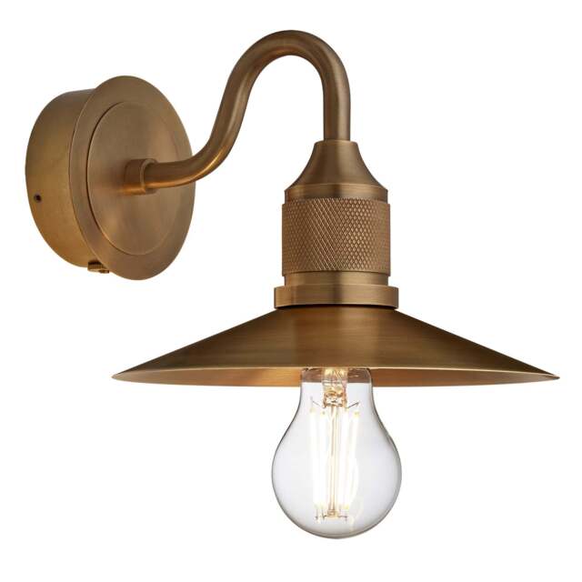Industville - Noho Slope Swan Neck Wall Light - 8 Inch - image 1
