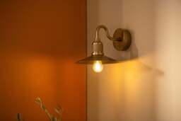 Industville - Noho Slope Swan Neck Wall Light - 8 Inch - thumbnail 3