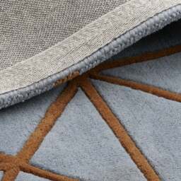 Industville - Hithe Hand Tufted Wool Rug - Grey & Brown - thumbnail 5