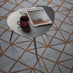 Industville - Hithe Hand Tufted Wool Rug - Grey & Brown - thumbnail 2