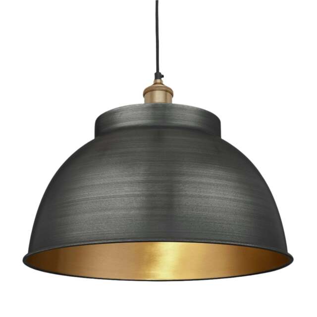 Industville - Brooklyn Dome Pendant Light - 17 Inch - image 1
