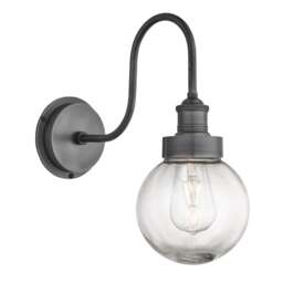 Industville - Swan Neck Outdoor & Bathroom Wall Light - thumbnail 7