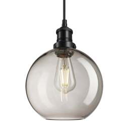 Industville - Brooklyn Glass Globe Pendant - 9 Inch - thumbnail 3