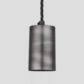 Industville - Sleek Large Edison Pendant - 1 Wire – Pewter - thumbnail 2