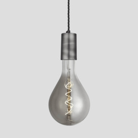 Industville - Sleek Large Edison Pendant - 1 Wire – Pewter - thumbnail 1