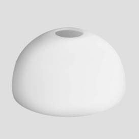 Opal Glass Dome - 8 Inch - White - Shade Only - Pre-order - Expected w/c 29th of April