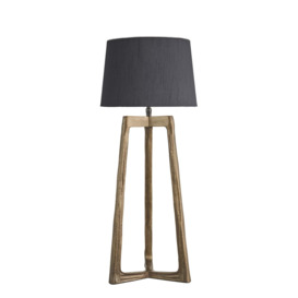 Industville - Ornate Tripod Table Lamp - Brass - thumbnail 3