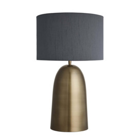 Industville - Pillar Bell Table Lamp - Brass - thumbnail 3