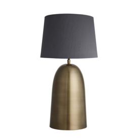 Pillar Bell Table Lamp - Brass