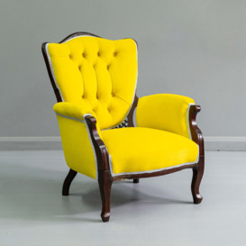 Yellow Antique Chair