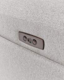 Franklin Power Recliner Chair Grey - JD Williams - thumbnail 4