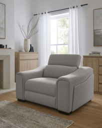 Franklin Power Recliner Chair Grey - JD Williams - thumbnail 1